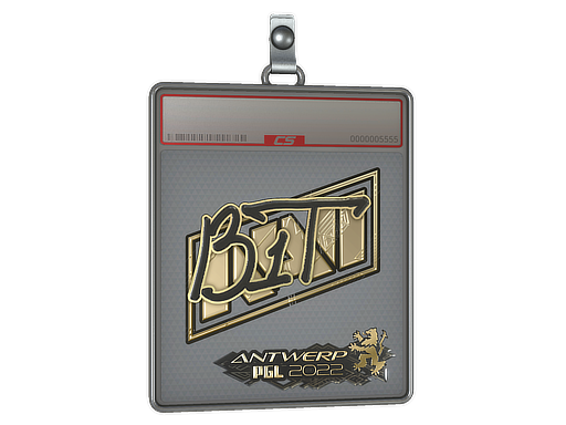 Sticker Slab | b1t (Gold) | Antwerp 2022
