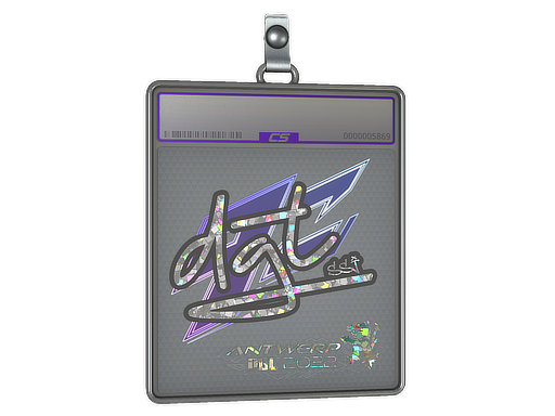 Sticker Slab | dgt (Glitter) | Antwerp 2022