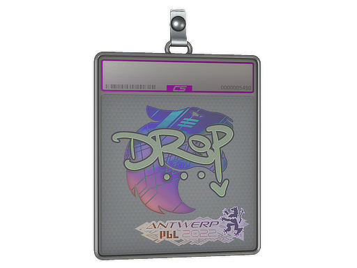 Sticker Slab | drop (Holo) | Antwerp 2022