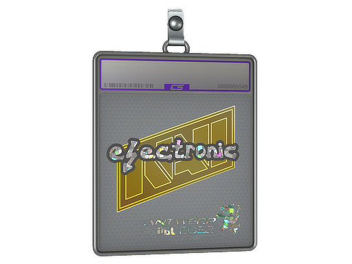Sticker Slab | electronic (Glitter) | Antwerp 2022