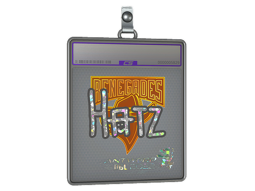 Sticker Slab | hatz (Glitter) | Antwerp 2022