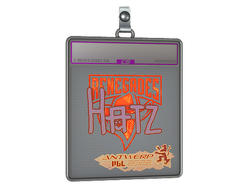Sticker Slab | hatz (Holo) | Antwerp 2022