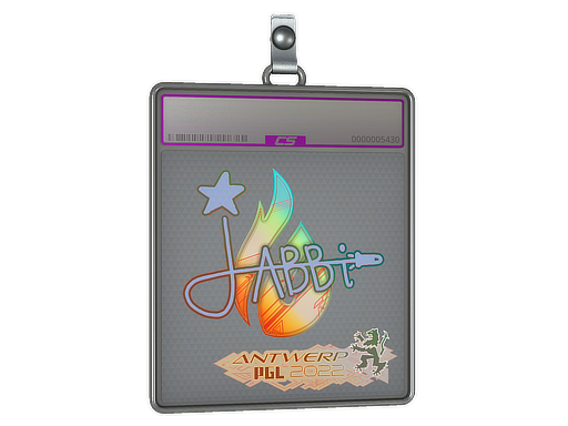 Sticker Slab | jabbi (Holo) | Antwerp 2022