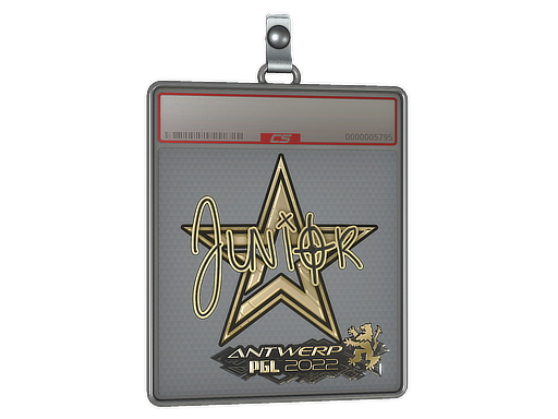 Sticker Slab | junior (Gold) | Antwerp 2022