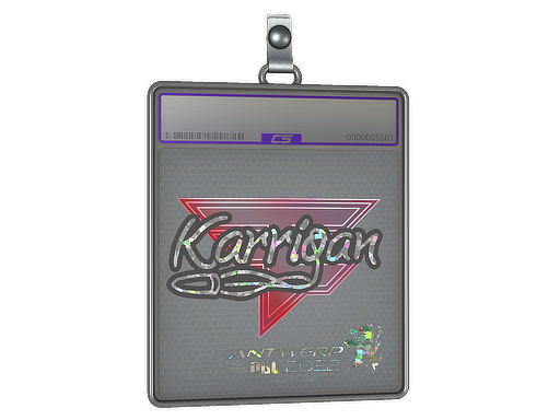 Sticker Slab | karrigan (Glitter) | Antwerp 2022