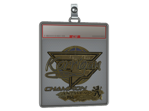 Sticker Slab | karrigan (Gold, Champion) | Antwerp 2022