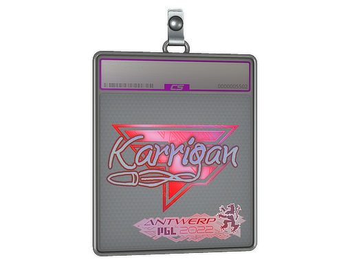 Sticker Slab | karrigan (Holo) | Antwerp 2022