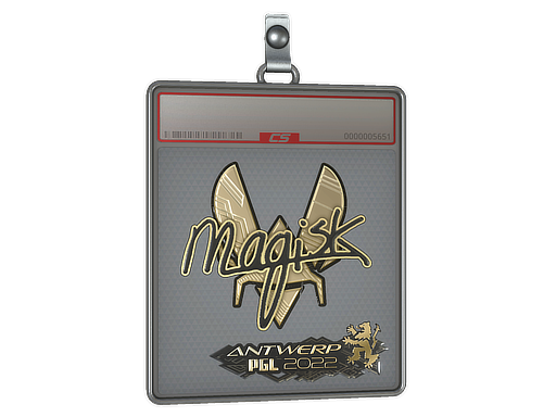 Sticker Slab | Magisk (Gold) | Antwerp 2022
