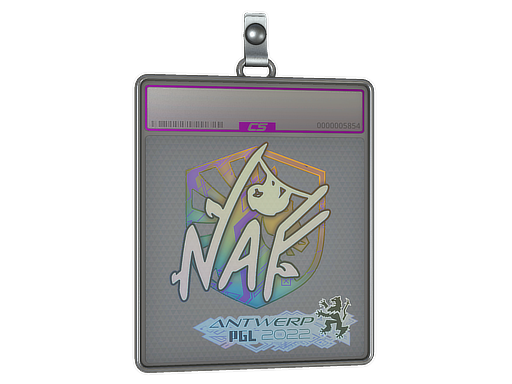Sticker Slab | NAF (Holo) | Antwerp 2022