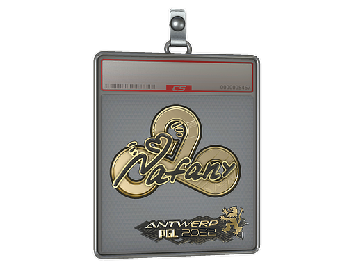 Sticker Slab | nafany (Gold) | Antwerp 2022