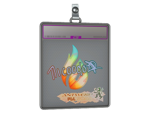 Sticker Slab | nicoodoz (Holo) | Antwerp 2022