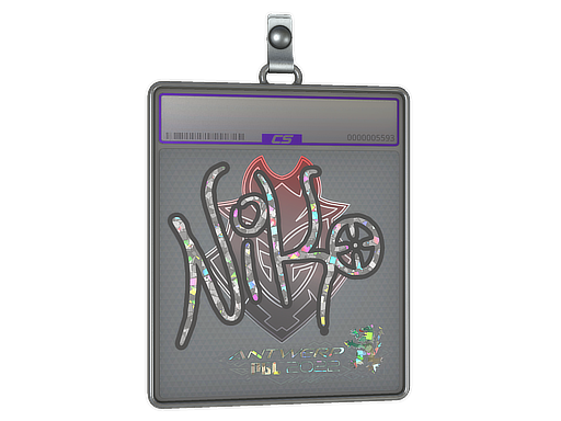Sticker Slab | NiKo (Glitter) | Antwerp 2022