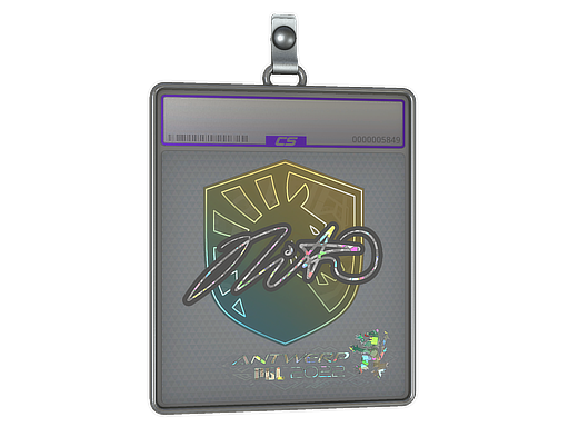 Sticker Slab | nitr0 (Glitter) | Antwerp 2022