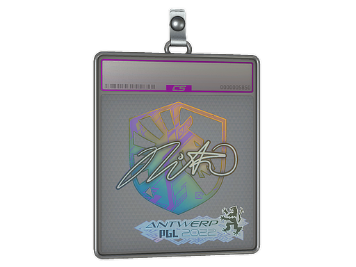 Sticker Slab | nitr0 (Holo) | Antwerp 2022