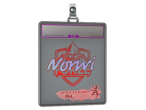 Sticker Slab | Norwi (Holo) | Antwerp 2022