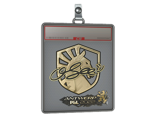 Sticker Slab | oSee (Gold) | Antwerp 2022