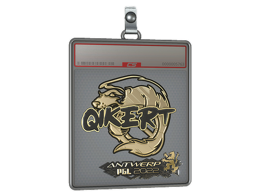 Sticker Slab | qikert (Gold) | Antwerp 2022