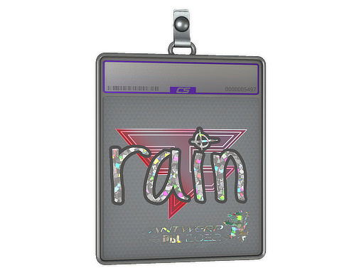 Sticker Slab | rain (Glitter) | Antwerp 2022