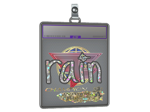 Sticker Slab | rain (Glitter, Champion) | Antwerp 2022