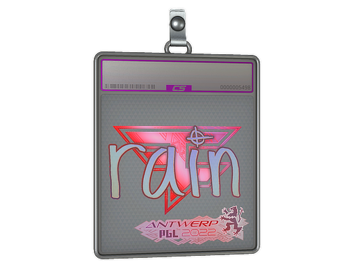 Sticker Slab | rain (Holo) | Antwerp 2022