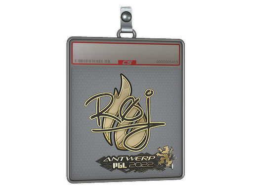 Sticker Slab | roeJ (Gold) | Antwerp 2022