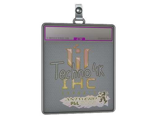 Sticker Slab | Techno4K (Holo) | Antwerp 2022