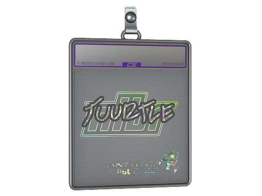 Sticker Slab | Tuurtle (Glitter) | Antwerp 2022