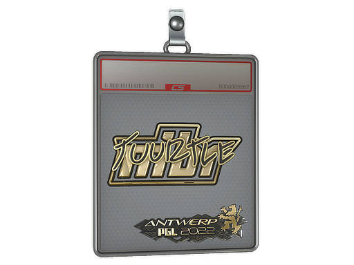 Sticker Slab | Tuurtle (Gold) | Antwerp 2022