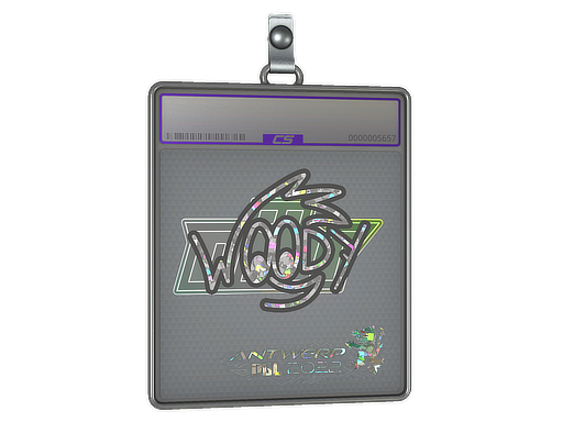 Sticker Slab | WOOD7 (Glitter) | Antwerp 2022