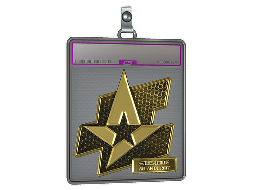 Sticker Slab | Astralis (Gold) | Atlanta 2017