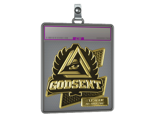 Sticker Slab | GODSENT (Gold) | Atlanta 2017