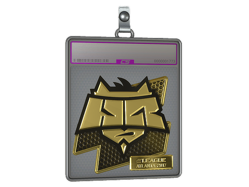 Sticker Slab | HellRaisers (Gold) | Atlanta 2017
