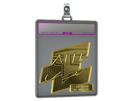 Sticker Slab | allu (Gold) | Atlanta 2017