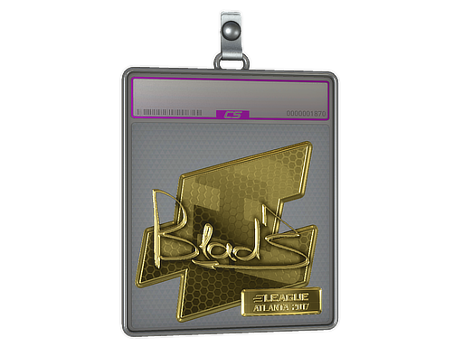 Sticker Slab | B1ad3 (Gold) | Atlanta 2017