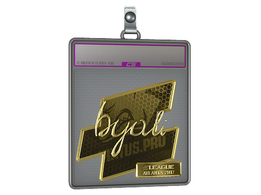 Sticker Slab | byali (Gold) | Atlanta 2017