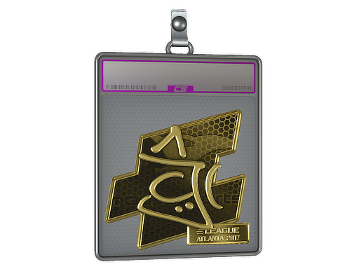 Sticker Slab | chrisJ (Gold) | Atlanta 2017