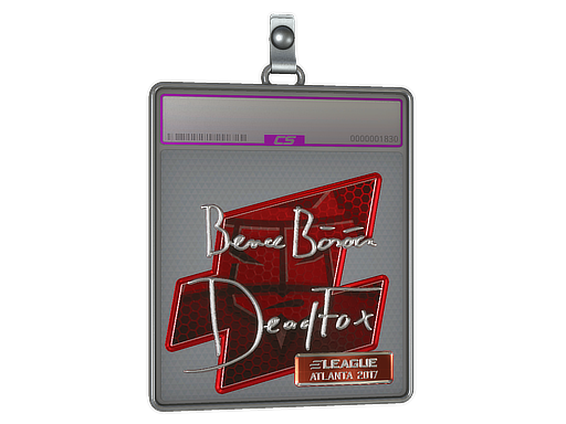 Sticker Slab | DeadFox (Foil) | Atlanta 2017
