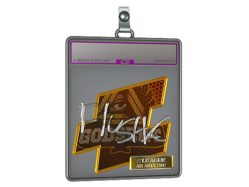 Sticker Slab | flusha (Foil) | Atlanta 2017