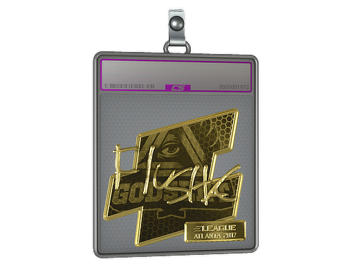 Sticker Slab | flusha (Gold) | Atlanta 2017