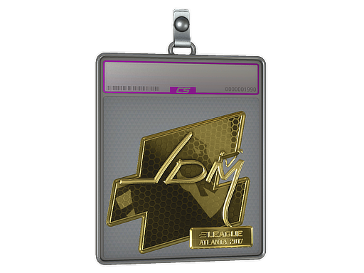 Sticker Slab | jdm64 (Gold) | Atlanta 2017
