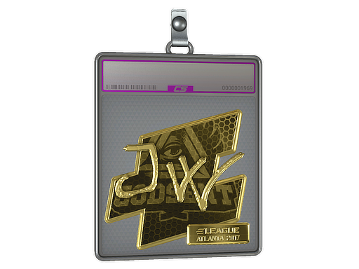 Sticker Slab | JW (Gold) | Atlanta 2017