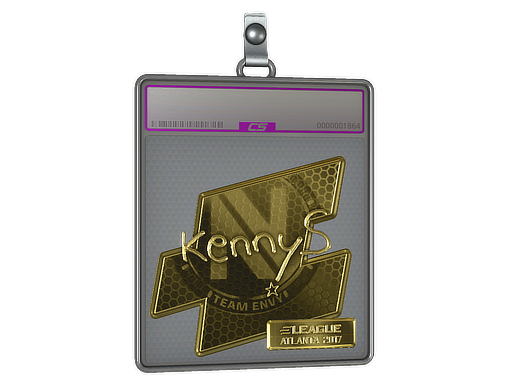 Sticker Slab | kennyS (Gold) | Atlanta 2017