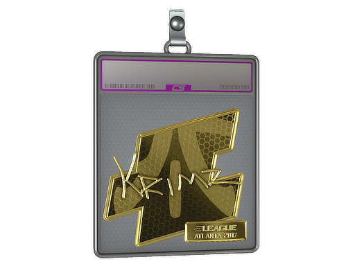 Sticker Slab | KRIMZ (Gold) | Atlanta 2017