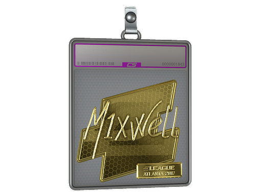 Sticker Slab | mixwell (Gold) | Atlanta 2017