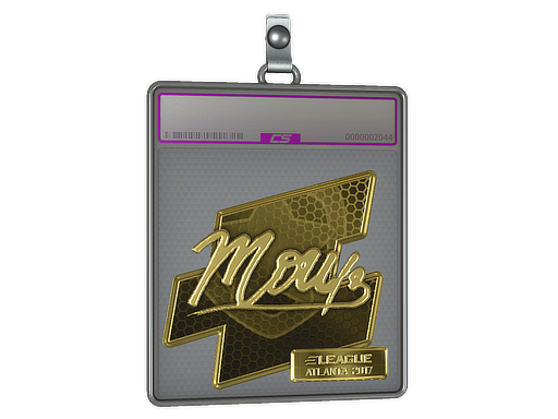 Sticker Slab | mou (Gold) | Atlanta 2017