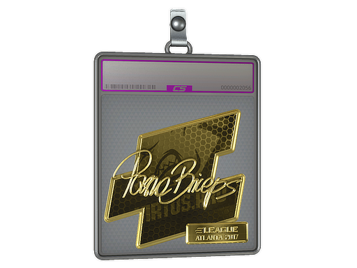 Sticker Slab | pashaBiceps (Gold) | Atlanta 2017