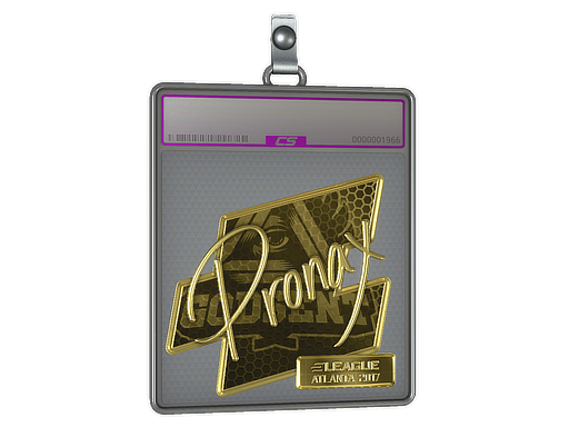 Sticker Slab | pronax (Gold) | Atlanta 2017