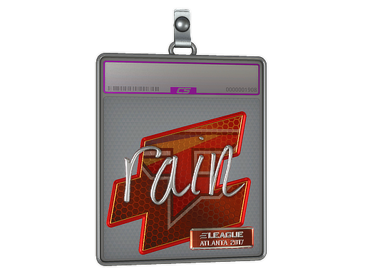 Sticker Slab | rain (Foil) | Atlanta 2017