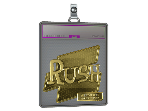 Sticker Slab | RUSH (Gold) | Atlanta 2017