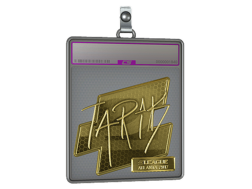 Sticker Slab | tarik (Gold) | Atlanta 2017